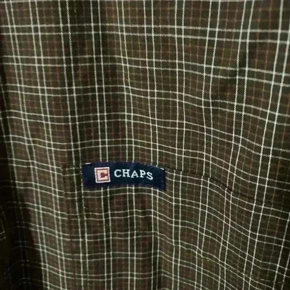 Chaps  Men's XXL Classic Core Brown & White - Picture 2 of 4